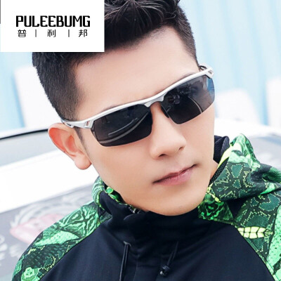 

PuLeeBumG sunglasses male polarized light tide driver driving sunglasses driving eyes male sunglasses P855