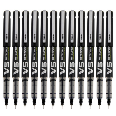 

BIL PILOT BXC-V5 new V5 upgrade version can change the Mexican neutral water pen black 05mm 12 loaded
