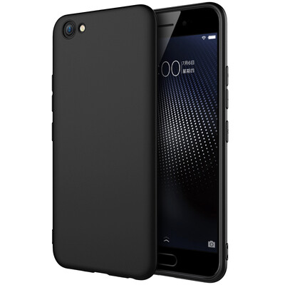 

KOOLIFE VIVOX9 VIVOX9S Case Protection Case Scrub Silicone Soft Shell Case Crusher Case for vivo x9 x9s Suole Series - Black