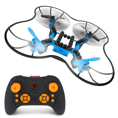 

HELIWAY 902 Quadcopter Перезаряжаемый электрический RC Самолет Борьба Вставить строительные блоки Модель самолета Детский мальчик
