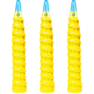 

Star Kaifan badminton clap hand fish fish pole handle leather sweat belt yellow three loaded