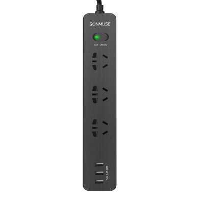 

Sound Muse SONMUSE SF-3NPBU2-18 Guardian Master 24A USB Jacket Desktop Socket Terminal Block 18 m Piano Color