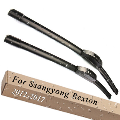 

Wiper Blades for Ssangyong Rexton 20"&20" Fit Hook Arms 2012 2013 2014 2015 2016 2017