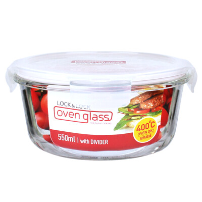 

【Jingdong Supermarket】 Le buckle buckle glass crisper microwave oven lunch lunch lunch box baby food supplement bowl LLG205 300ml