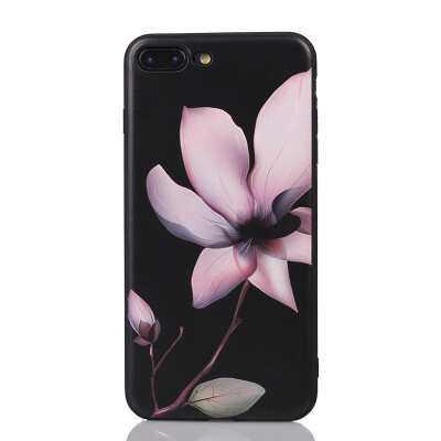 

Retro Fashion 3D Big Lotus Flower Soft TPU Phone Case Cover For iPhone 7 6 6S Plus 5 5S