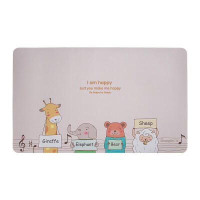 

Guangbo GuangBo large students writing table mat 600 360mm student supplies small animals NC2881