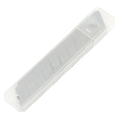 

WORKPRO W012004N 18mm utility knife blade 10pcs SK5 high carbon steel 10pcs box