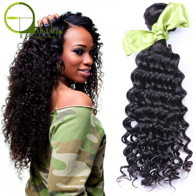 

8A Mink Brazilian Virgin Hair Deep Wave Brazilian Hair Curly weave Human Hair 4 Bundles Deep Curly Hair Weave Bundles Weave