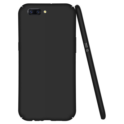 

YOMO OPPO R11 plus mobile phone case protective cover skin feeling full package protection hard shell black