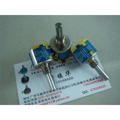 

-1610 50K laps wound multi-turn potentiometer shaft length 25MMX6MM