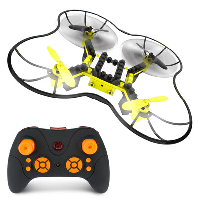

HELIWAY 902 Quadcopter Перезаряжаемый электрический RC Самолет Борьба Вставить строительные блоки Модель самолета Детский мальчик
