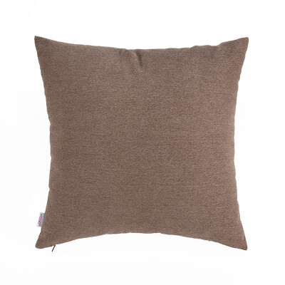 

FOOJO Milan cashmere pillow core office napping sofa cushion waist pillow 45 45cm coffee color