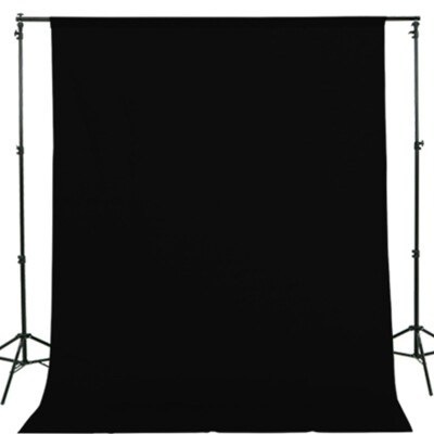 

Lecking background cloth photo shoot photography camera keying cloth cotton photo photography cloth solid color live main studio 3 * 6 m black