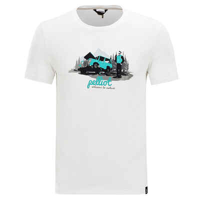 

Pelliot and Pelliot quick-drying t-shirt male short-sleeved summer breathable quick-drying sports t-shirt outdoor quick-drying clothes 11721515 male white