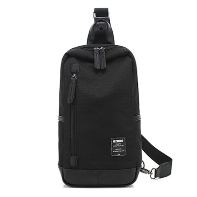 

Outdoor multifunction single shoulder slack bag for male leisure students