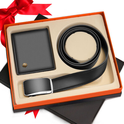 

Пожилой человек (LAORENTOU) пояса автоматическая мода пряжка кожаный бизнес случайный мужской пояс 508J022L03B Brown