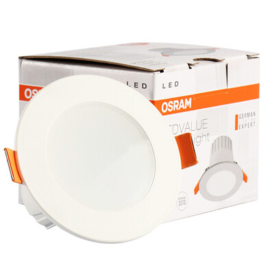 

Osram (OSRAM) кристалл, чтобы наслаждаться led downstairs гостиной спальни проход встроенных ультратонких фонарей белый 3,5 дюйма 5.5W 6500K