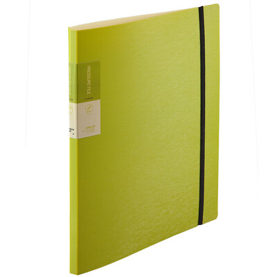 

Coix A4 12mmARMOR single long clip portable folder folder folder A3101 green