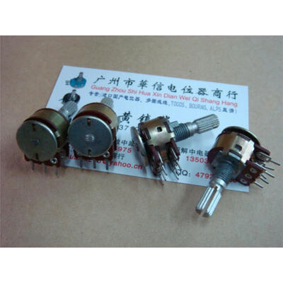 

16 type double potentiometer B50K with midpoint