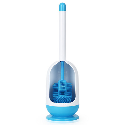 

[Jingdong supermarket] family bright color soft toilet brush brush set toilet brush clean brush 21125