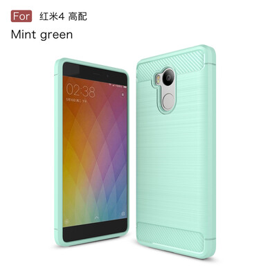 

GANGXUN Xiaomi Redmi 4 Prime Case Anti-Slippery Устойчивая к царапинам легкая мягкая задняя крышка из кремния для Xiaomi Redmi 4 P