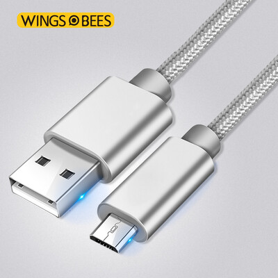

Пчелиный крыло Эндрюс Эндрюс Micro USB интерфейс для линии передачи данных телефон зарядное устройство кабель 1 метр линии электропередачи проводки джинсами черный подходит для Samsung / проса / MeiZu / Sony / Коммуникатор HTC