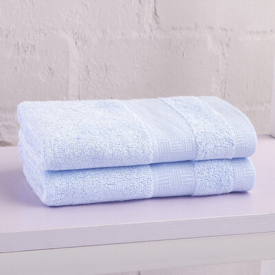 

Xin brand towel home spinning bamboo bamboo fiber towel 34 72cm light blue
