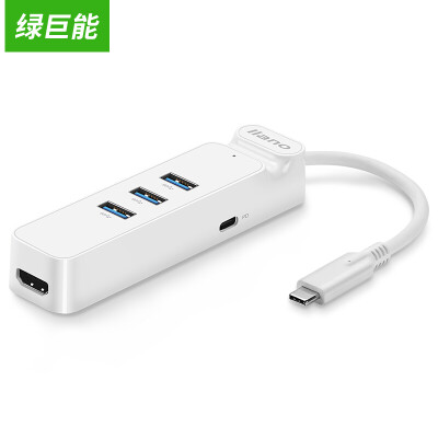 

Green Cano Type-C to HDMI Converter Apple Accessories New Macbook pro Projection USB-C Adapter Docking HD Video Converter Black