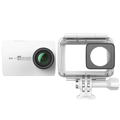 

YI 4K Sports Camera (White) Smart Camera Diving Set (Camera + Waterproof Case