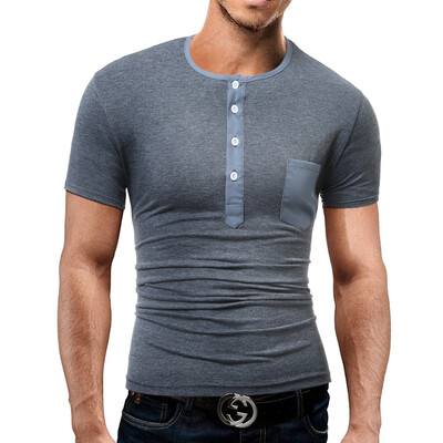 

Brand 2017 Fashion Male O-Neck Polo Shirt Man Solid Color Slim Polo Men XXXL DD04