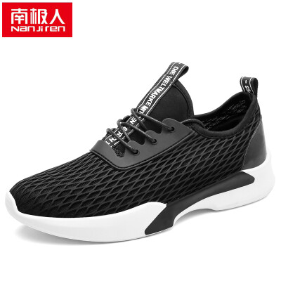 

Nanjiren casual shoes men lightweight breathable mesh running men&39s shoes 17033NJ979 black 41