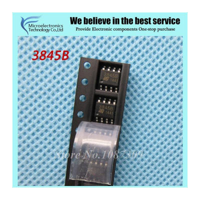 

10pcs free shipping UC3845B UC3845 3845B Switng Controllers 52kHz 1A Current PWM w48 Duty Cycle SOP8 new original