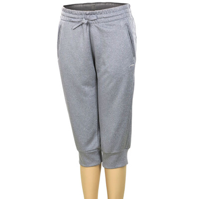 

Li Ning LI-NING Women&39s Badminton Running Guardian Quick-drying Fabric Seventh Guard pants AKQJ006-1 Woman Shallow ash XL