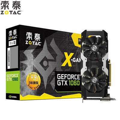 

ZOTAC) Graphics Card GTX1060-6GD5 Supreme Plus OC 1607-1835 / 8108MHz 6G / 192bit GDDR5 PCI-E