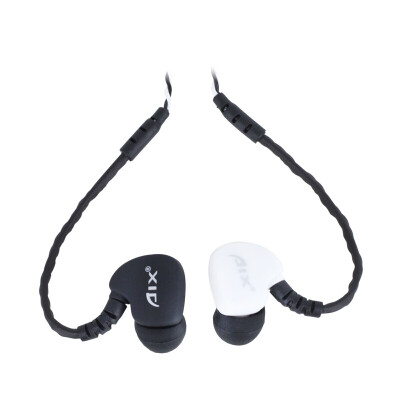 

AIX PL-i5 love show in-ear monitor earbud network K-song HIFI enjoy computer-specific earbuds headset black&white