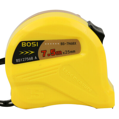 

Persian BOSI BS-7H68X high precision&high wear resistance measurement steel tape ruler feet 75 m 75mx25mm