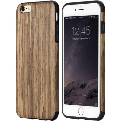 

Jingdong self] Locke ROCK Apple 6 / 6s mobile phone shell grain element series iphone6 ​​/ 6s anti-throwing mobile phone shell / protective cover / protective shell sandalwood