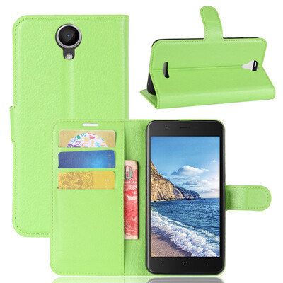 

GANGXUN Wiko Harry Case Высококачественная искусственная кожа с флип-обложкой Kickstand Anti-shock Кошелек для Wiko Harry