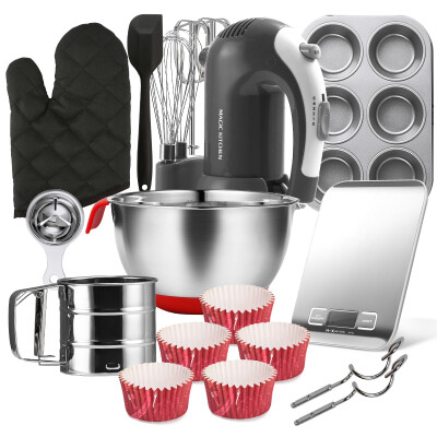 

Magic Kitchen Getting Started Baking Tools Set Newbie Baking Cupcakes Cake Set Cake Mold Oven Mold Incubator Electronic Scale MKZ003