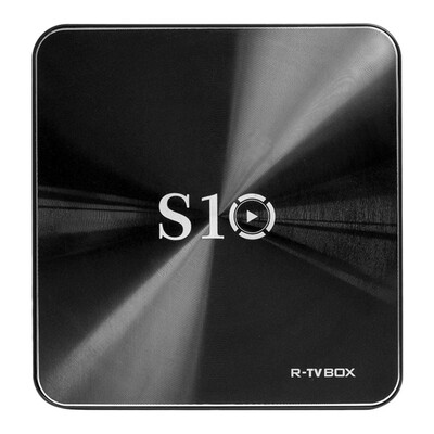 

R-TV BOX S10 KODI 17.3 DDR4 3GB eMMC 32GB Android 7.1 4K TV Box S912 AC WIFI Gigabit LAN Bluetooth 4.1