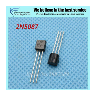 

50pcs free shipping 2N5087 TO-92 50V 005A Bipolar Transistors - BJT NPN Gen Pur SS new original