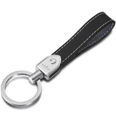 

zobo genuine car key ring 360 degree rotation key ring key pendant ZB-902 pink cowhide car ornaments gift birthday gift