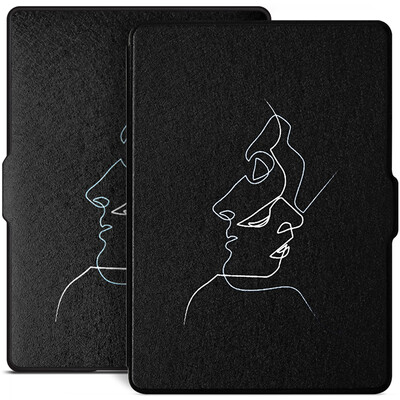 

Plato адаптация Kindle 558 версии защитной крышки / оболочка картина серия новых Kindle электронной книги бездействующего холстер черных линии