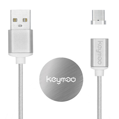 

Keymao Магнитный телефон Кабель данных, зарядный кабель Тип-C Micro USB Кабельный адаптер Женский Кабельный адаптер конвертер