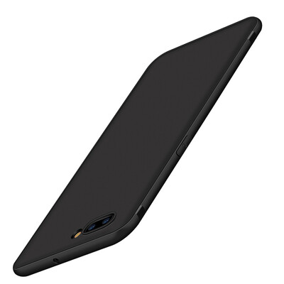 

Freeson OPPO R11 телефона оболочка защитный рукав / силиконовое покрытие всего пакета тонкий мягкая оболочки / ТПУ телефон устанавливает матовый черным