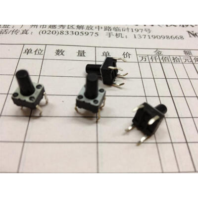 

Tact Switch 6 6 6 key switch 4P