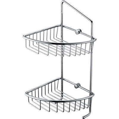 

Larsd copper bathroom triangular basket storage rack