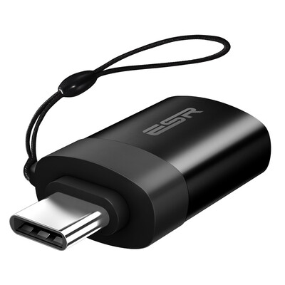 

Адаптер Type-C/USB 3.0 OTG ESR,Черный