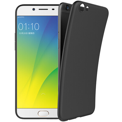 

Sanctuary Sendio oppo r9s Plus mobile phone case protective shell protective sleeve frosted drop shell full package dark shell black