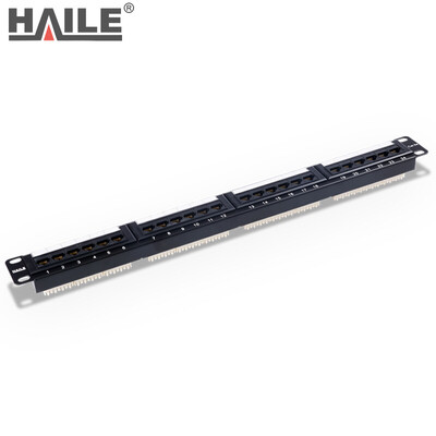 

Haile HT-2024R High-End Gold-plated Ultra-Five Unshielded 24-Port Network Distribution Frame